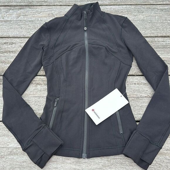 lululemon athletica Jackets & Blazers - Lululemon jacket Define Jacket Luon Black size 8 NWT influencer